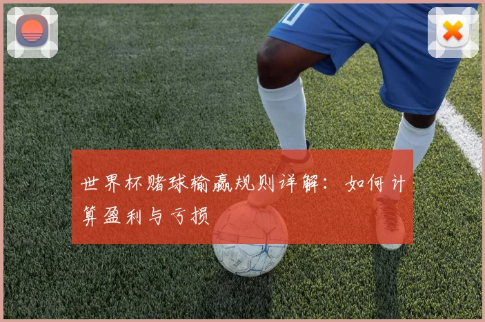 世界杯赌球输赢规则详解：如何计算盈利与亏损